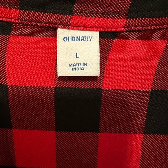 Old Navy Buffalo Plaid Tunic - Picture 2 of 5
